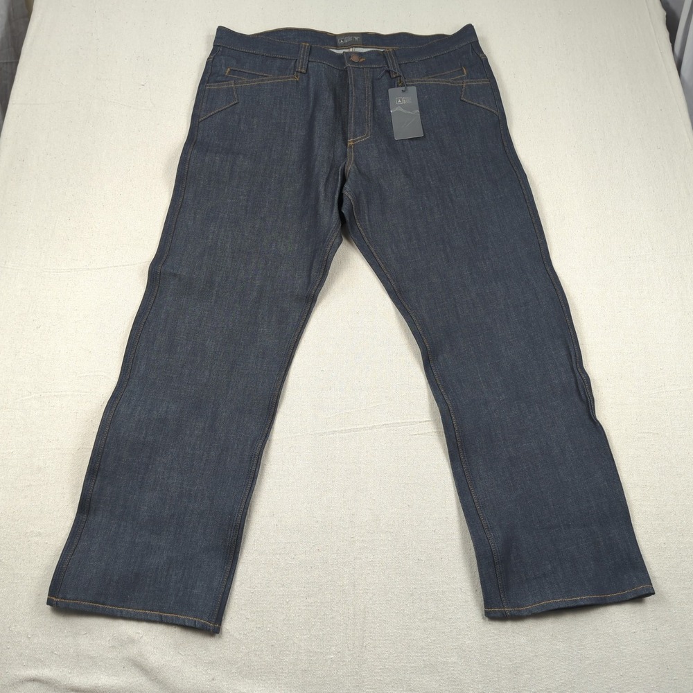 Triple Aught Design Jeans Mens 36x30 Blue Dark Wash New